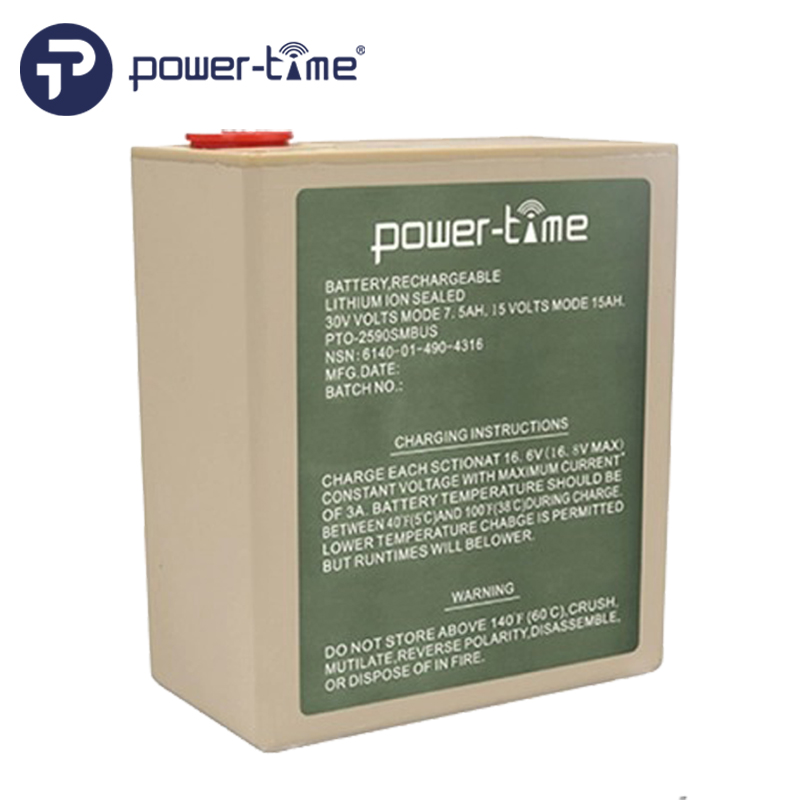 Enhanced BB-2590/U Lithium-ion Battery with SMBUS Integration